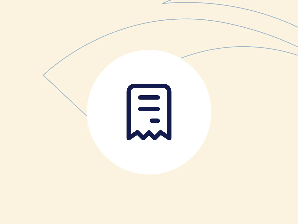 Registro de despesa com foto da nota fiscal no app Kontrip